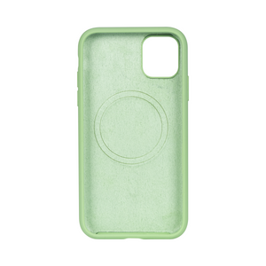 Rixus Soft TPU Phone Case With MagSafe Compatible For Apple iPhone 11 Pro Matcha