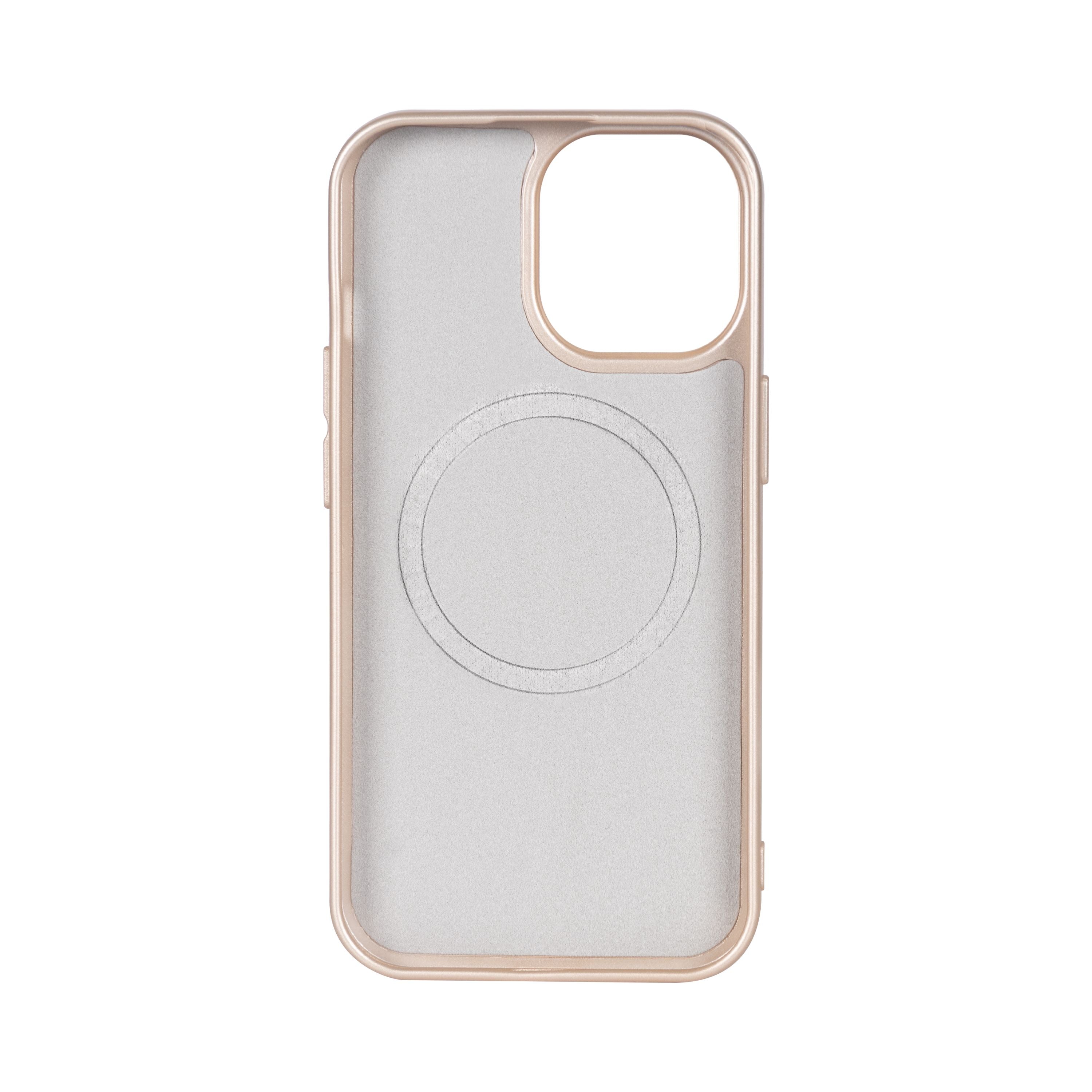 Rixus Soft TPU Phone Case With MagSafe Compatible For Apple iPhone 11 Pro Max Gold