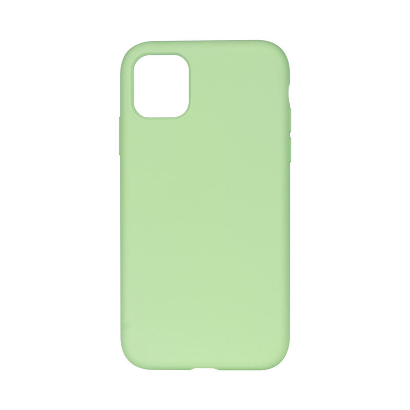 Rixus Zacht TPU Telefoonhoesje Met MagSafe For Apple iPhone 11 Pro Max Matcha