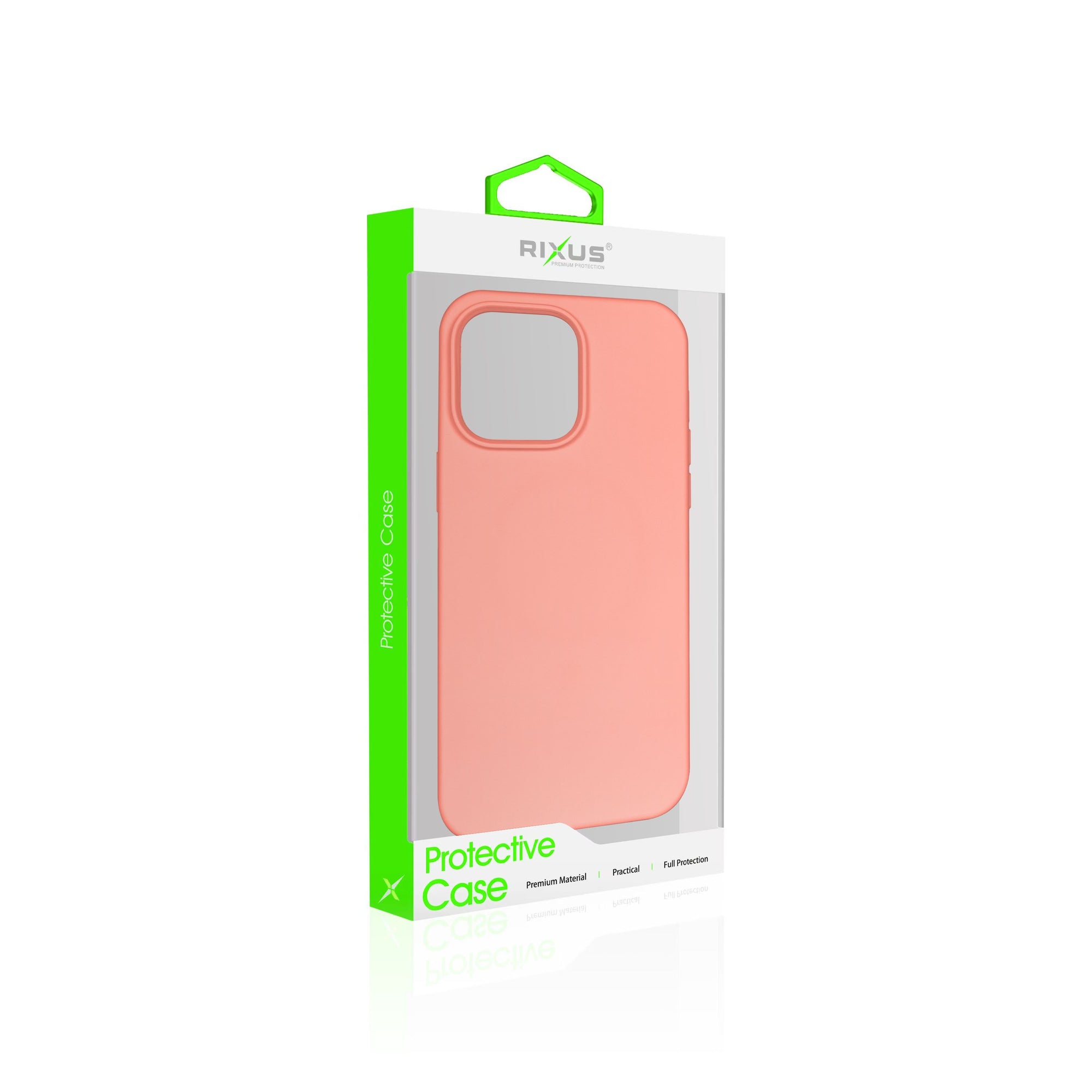 Rixus Soft TPU Phone Case With MagSafe Compatible For Apple iPhone 12 Pro Max Pink
