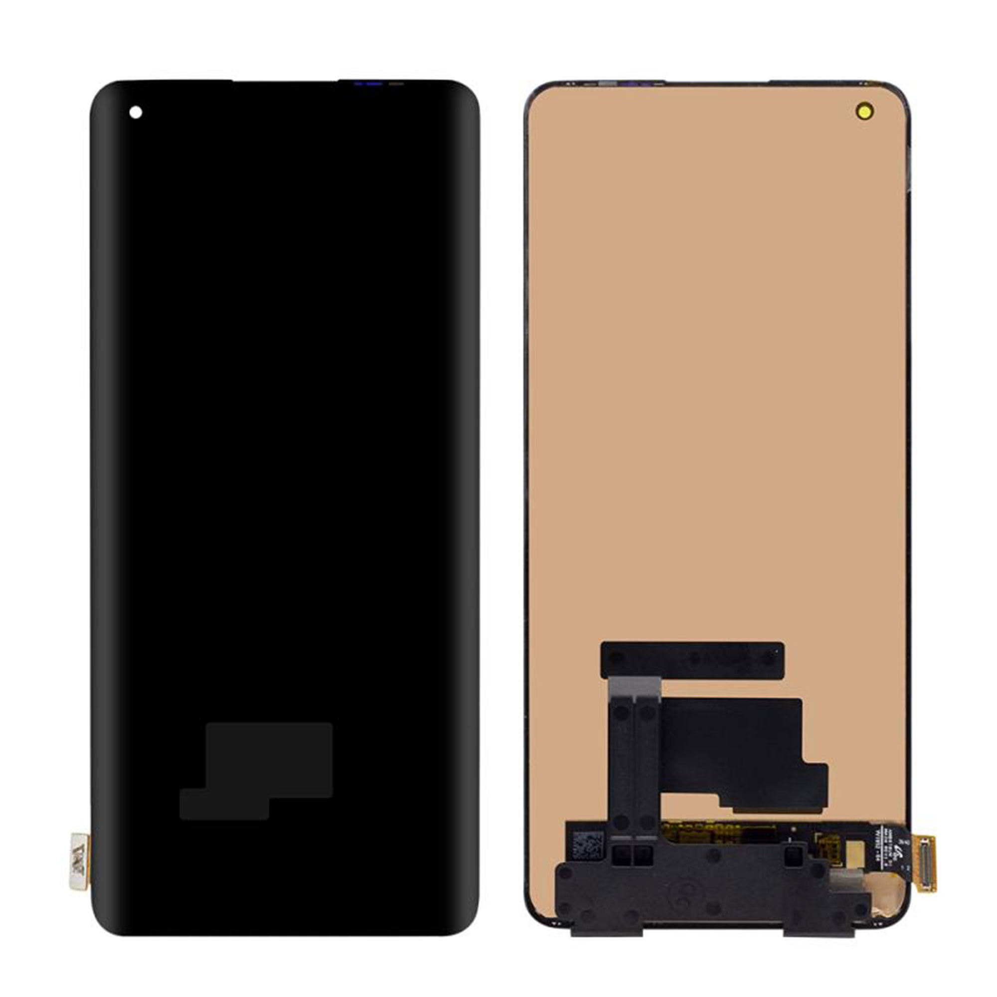 OnePlus 8-scherm en digitizer zonder frame, zwart, OEM
