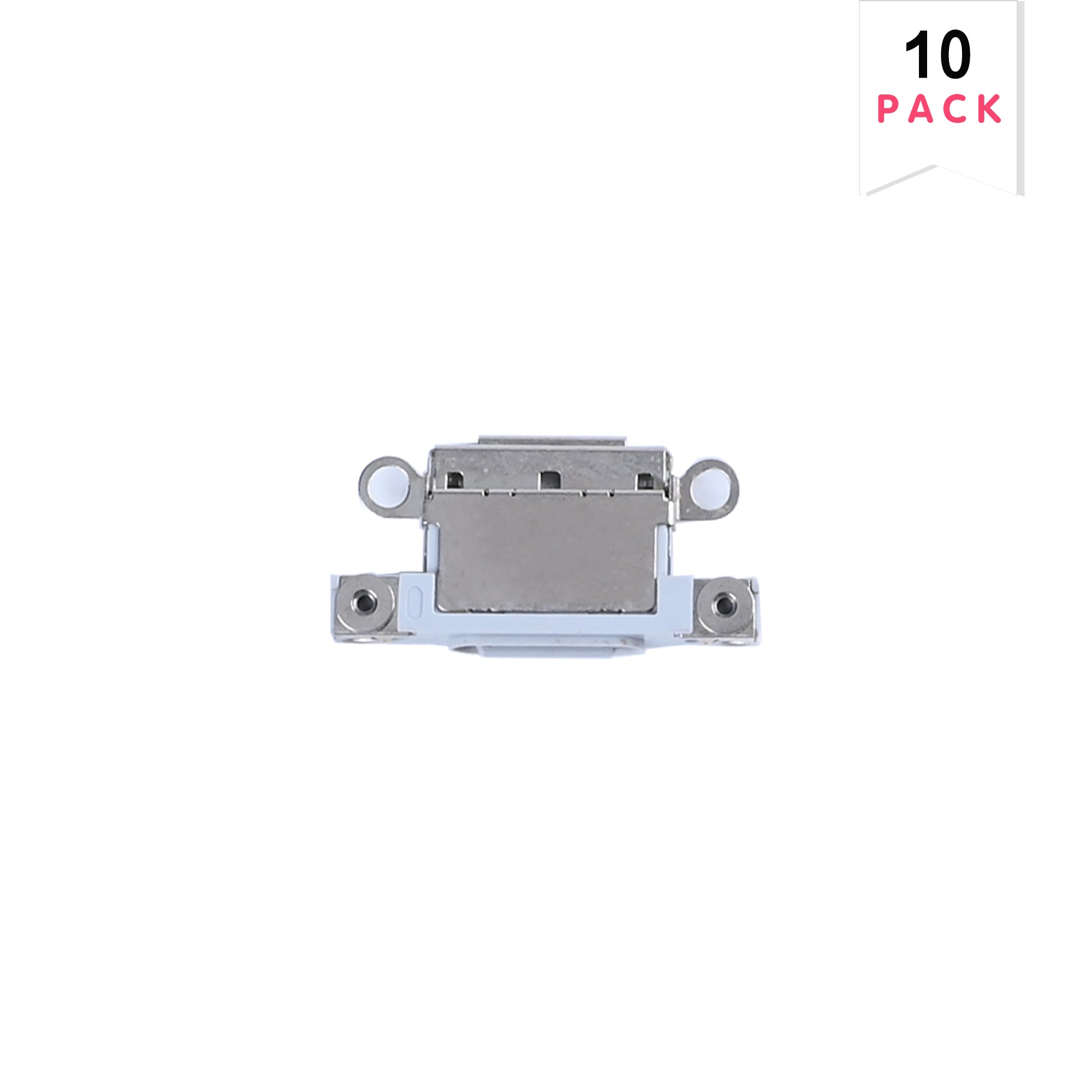For Apple 16, 16 Plus systeem opladen poort wit (10st)