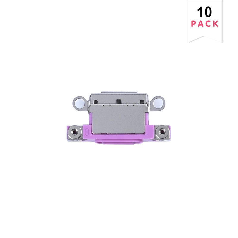 For Apple 16, 16 Plus Systeem Opladende Poort Roze (10st)