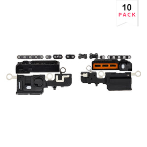 For Apple iPhone 16 Plus luidspreker en microfoon Mesh zwart compatibel (10st)