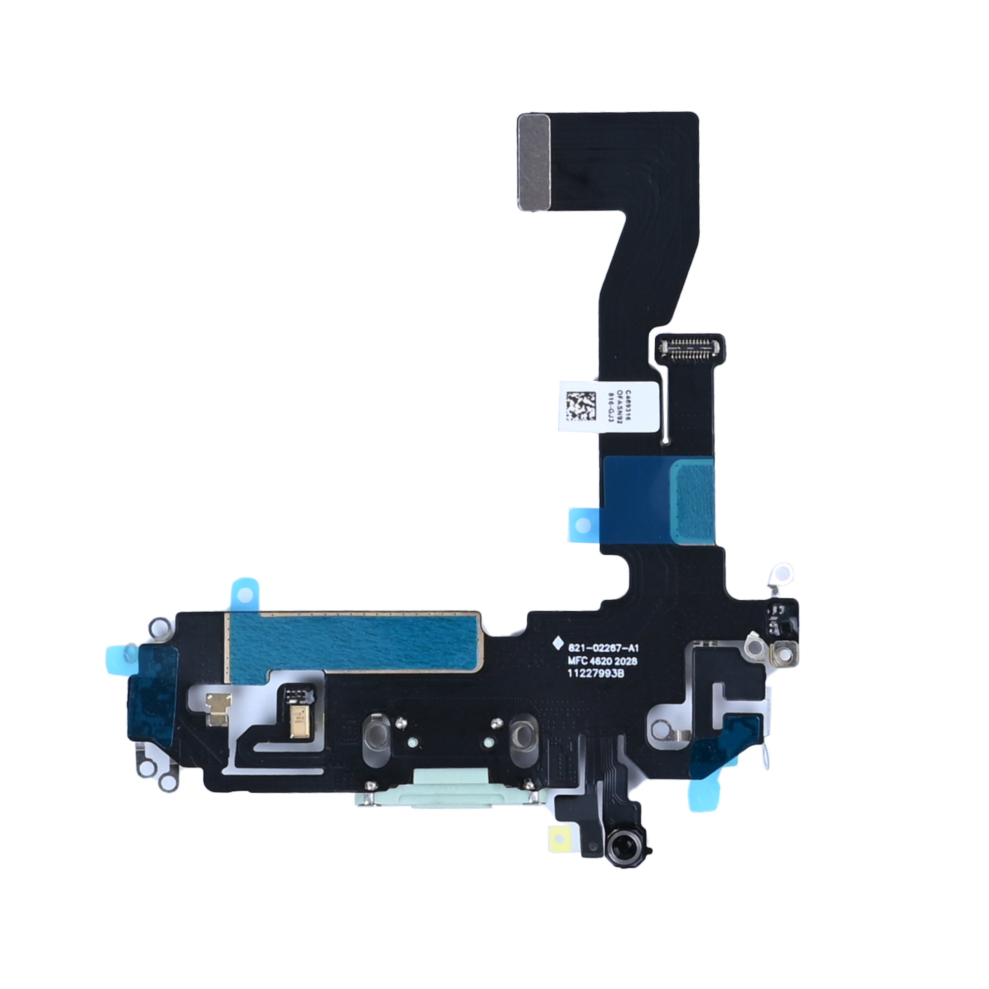 For Apple iPhone 12 Systeem Opladen Flex Groen Compatibel