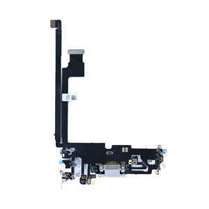For Apple iPhone 12 Pro Max Systeem Opladen Flex Zilver Compatibel