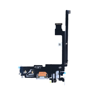 For Apple iPhone 12 Pro Max Systeem Opladen Flex Zilver Compatibel