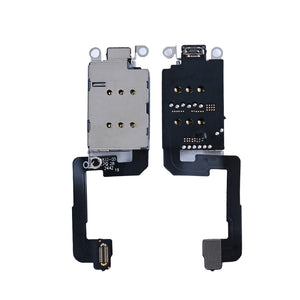 For Apple 16, 16 Plus Dubbele Sim Kaartlezer met Flex OEM