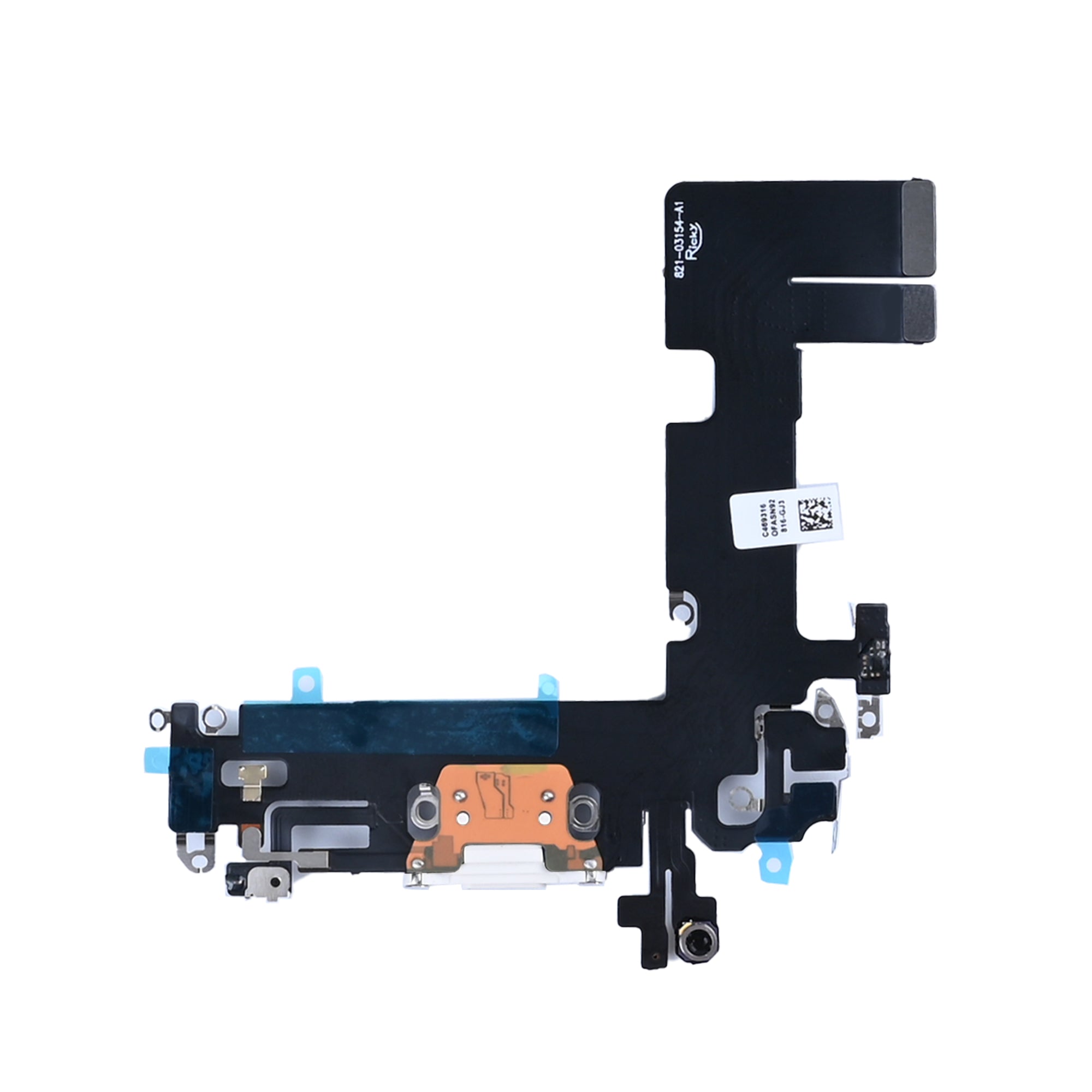 For Apple iPhone 13 Systeem Opladen Flex Wit Compatibel