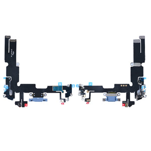 For Apple iPhone 14 Plus Systeem Opladen Flex Blauw Compatibel
