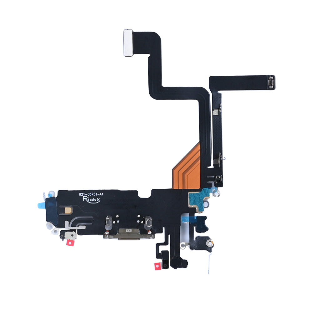 For Apple iPhone 14 Pro systeem opladen Flex Gold compatibel