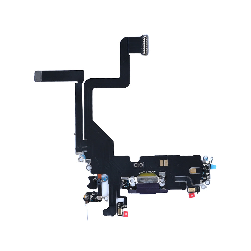 For Apple iPhone 14 Pro systeem opladen Flex Purple compatibel