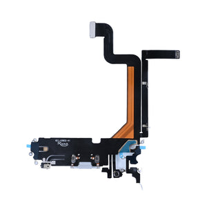 For Apple iPhone 14 Pro Max Systeem Opladen Flex Zilver Compatibel