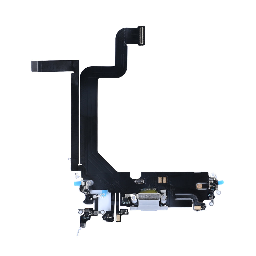 For Apple iPhone 14 Pro Max Systeem Opladen Flex Zilver Compatibel