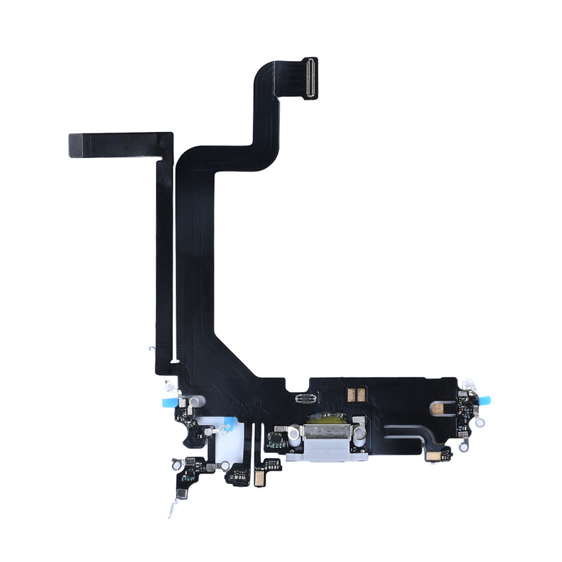 For Apple iPhone 14 Pro Max Systeem Opladen Flex Zilver Compatibel