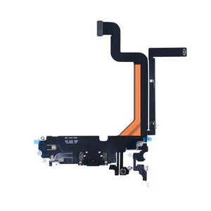 For Apple iPhone 14 Pro Max Systeem Opladen Flex Zwart Compatibel