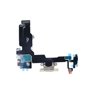 For Apple iPhone 15 systeem opladen Flex gele compatibel