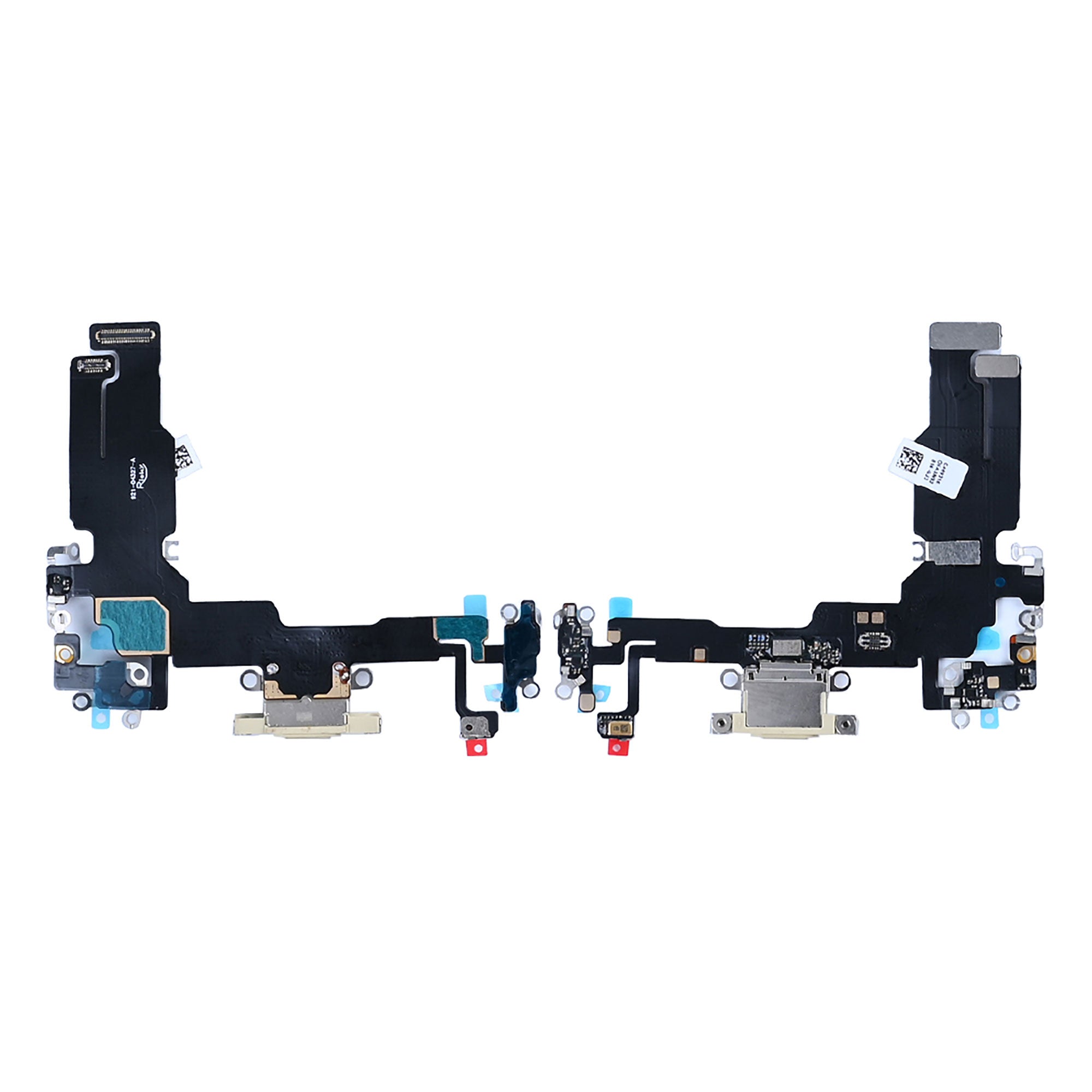 For Apple iPhone 15 systeem opladen Flex gele compatibel