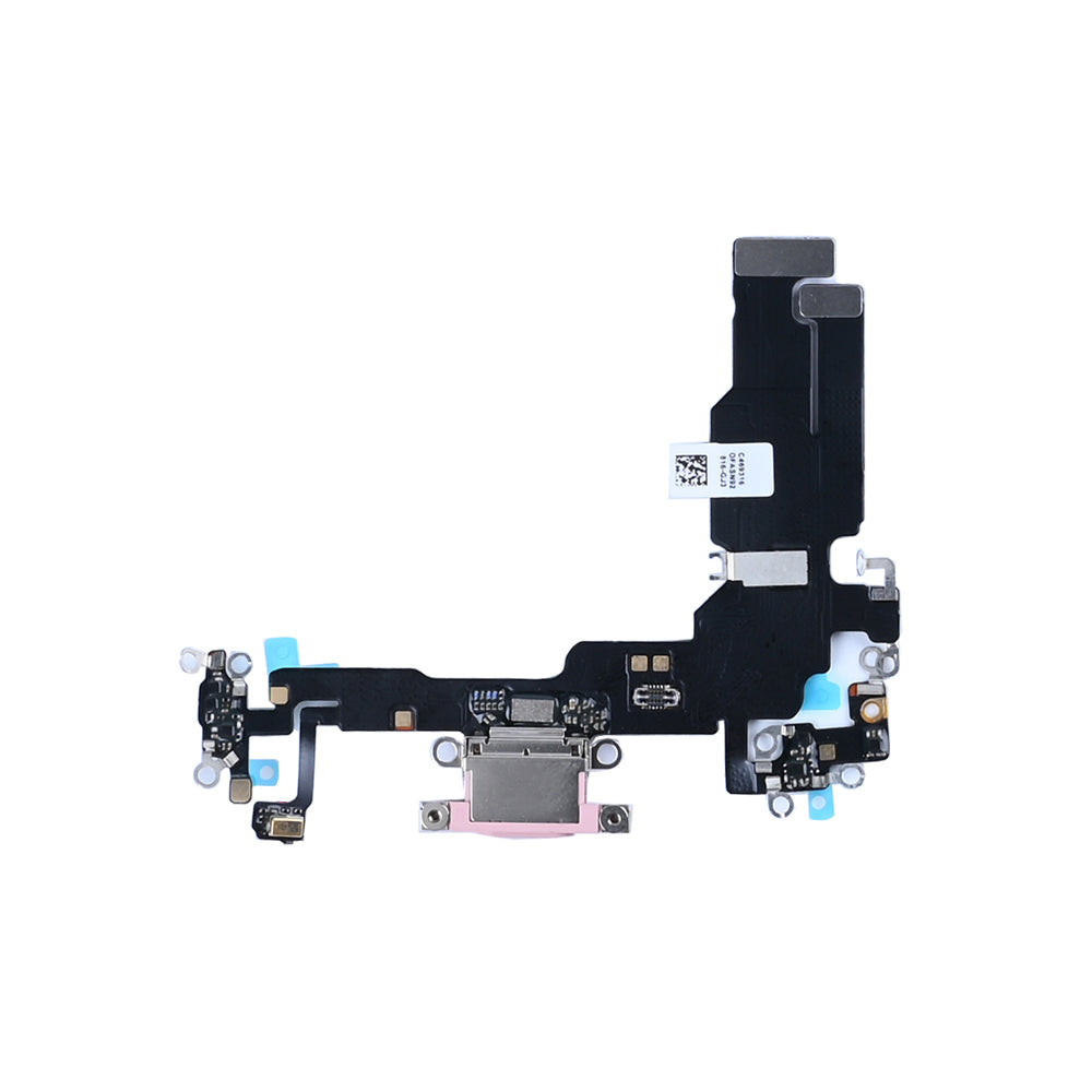 For Apple iPhone 15 Systeem Opladen Flex Roze Compatibel