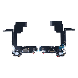 For Apple iPhone 15 Pro systeem opladen Flex zwart titanium compatibel