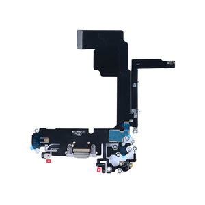 For Apple iPhone 15 Pro Systeem Opladen Flex Wit Titanium Compatibel