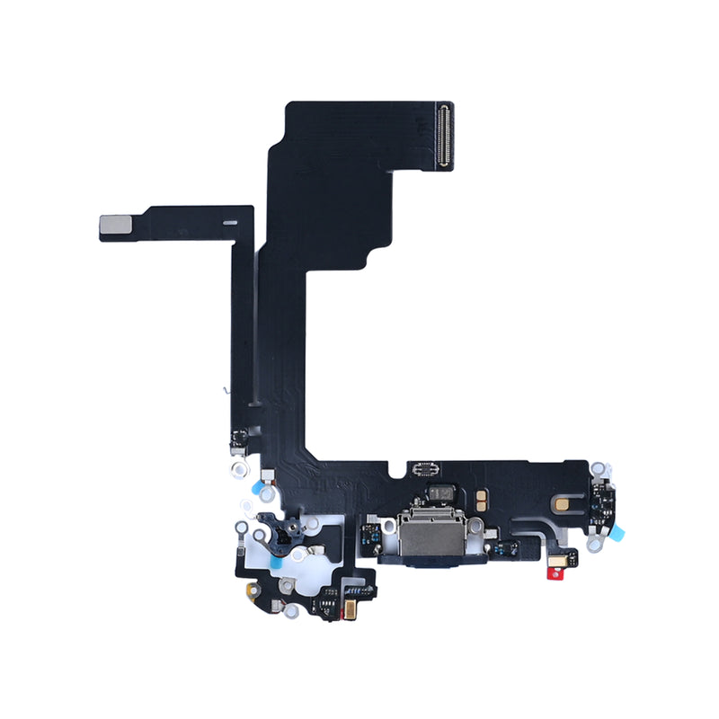 For Apple iPhone 15 Pro systeem opladen Flex blauw Titanium compatibel