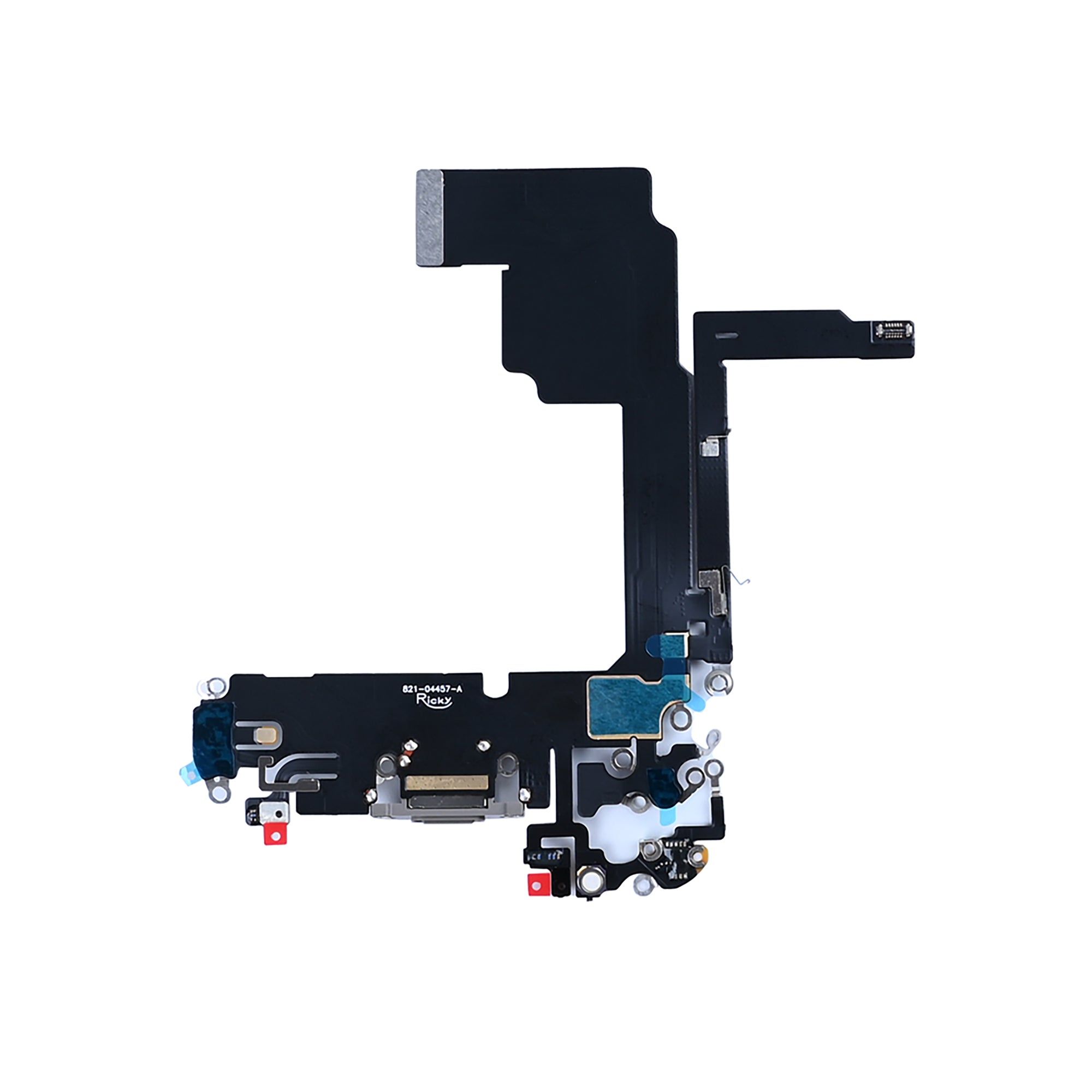 For Apple iPhone 15 Pro Systeem Opladen Flex Natuurlijk Titanium Compatibel