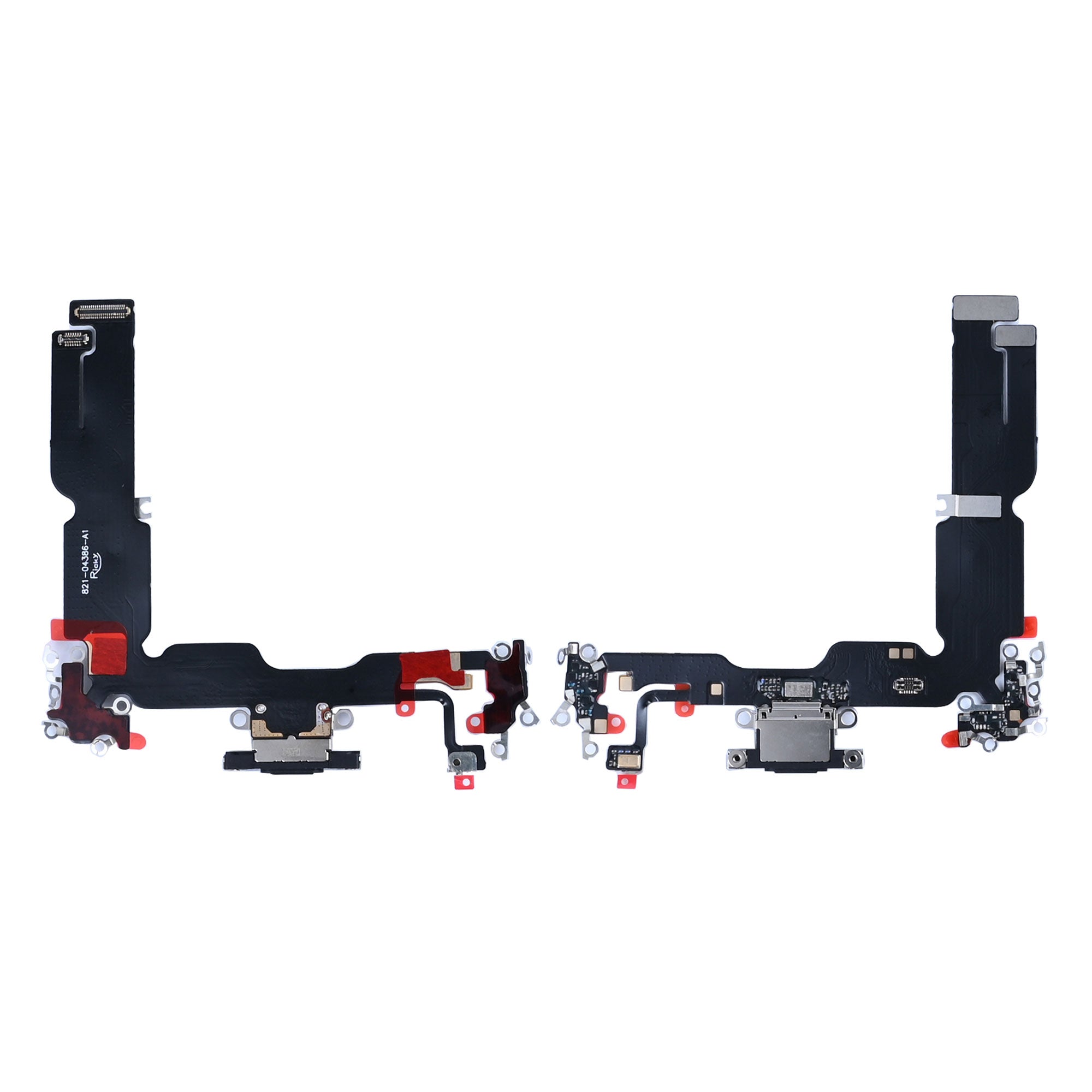 For Apple iPhone 15 Plus Systeem Opladen Flex Zwart Compatibel