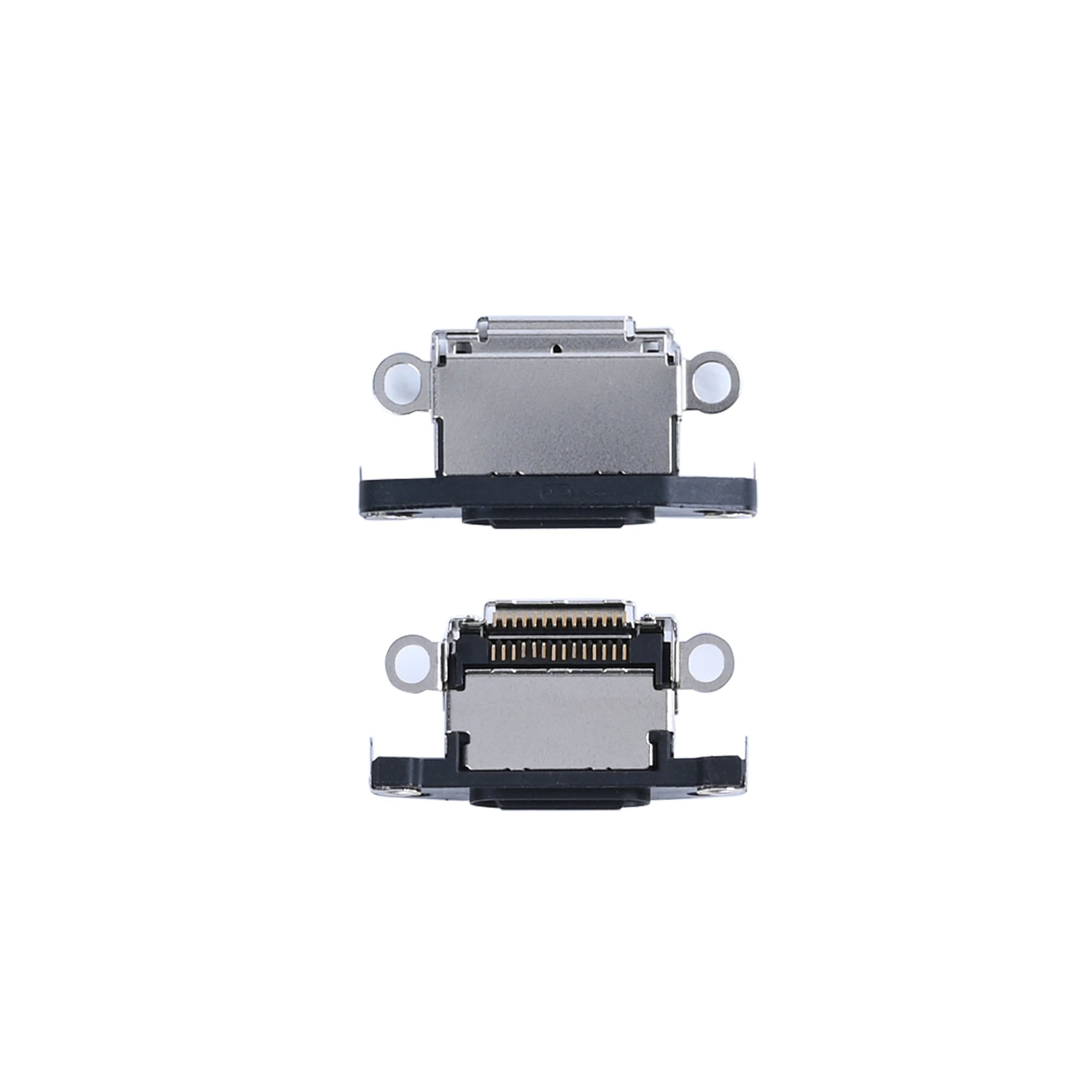 For Apple iPhone 15 Pro, 15 Pro Max systeem opladen poort blauw Titanium compatibel (10pcs)
