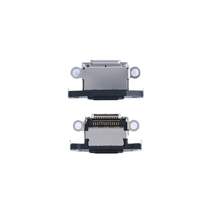 For Apple iPhone 15 Pro, 15 Pro Max systeem opladen poort blauw Titanium compatibel (10pcs)