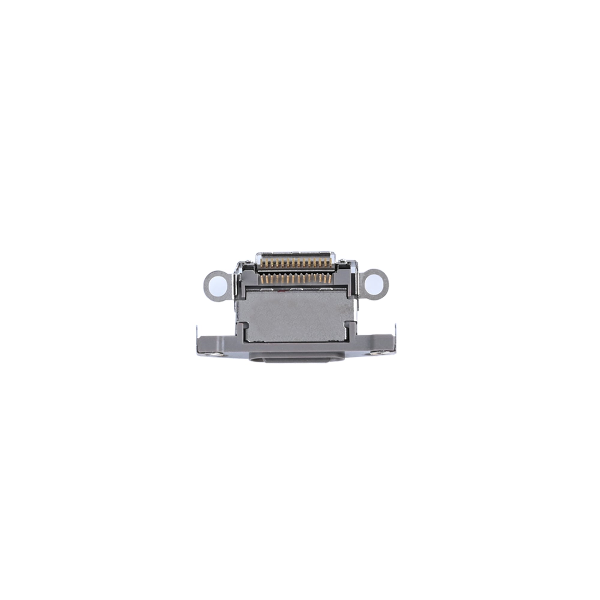 For Apple iPhone 15 Pro, 15 Pro Max Systeem Opladende Haven Natuurlijk Titanium Compatibel (10pcs)