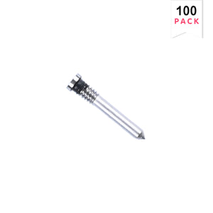 Voor iPhone 15 Pro, 15 Pro Max Bodemschroeven Wit Titanium Compatibel (100-Pack)