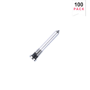 Voor iPhone 15 Pro, 15 Pro Max Bodemschroeven Wit Titanium Compatibel (100-Pack)