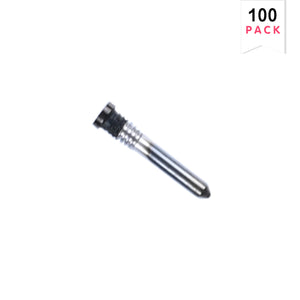 Voor iPhone 15 Pro, 15 Pro Max Bodemschroeven Blauw Titanium Compatibel (100-Pack)