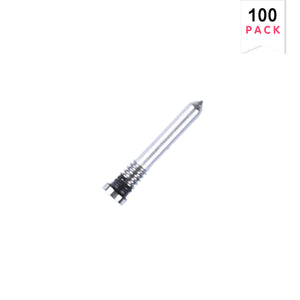 Voor iPhone 15 Pro, 15 Pro Max Bodemschroeven Natuurlijk Titanium Compatibel (100-Pack)