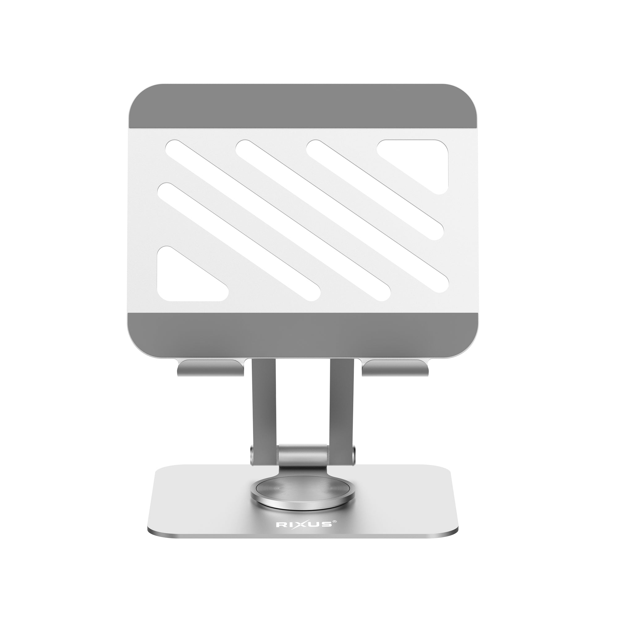 Rixus RXHW45 Tabletstandaard Opvouwbaar Zilver