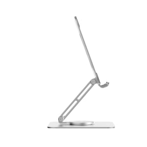Rixus RXHW45 Tabletstandaard Opvouwbaar Zilver