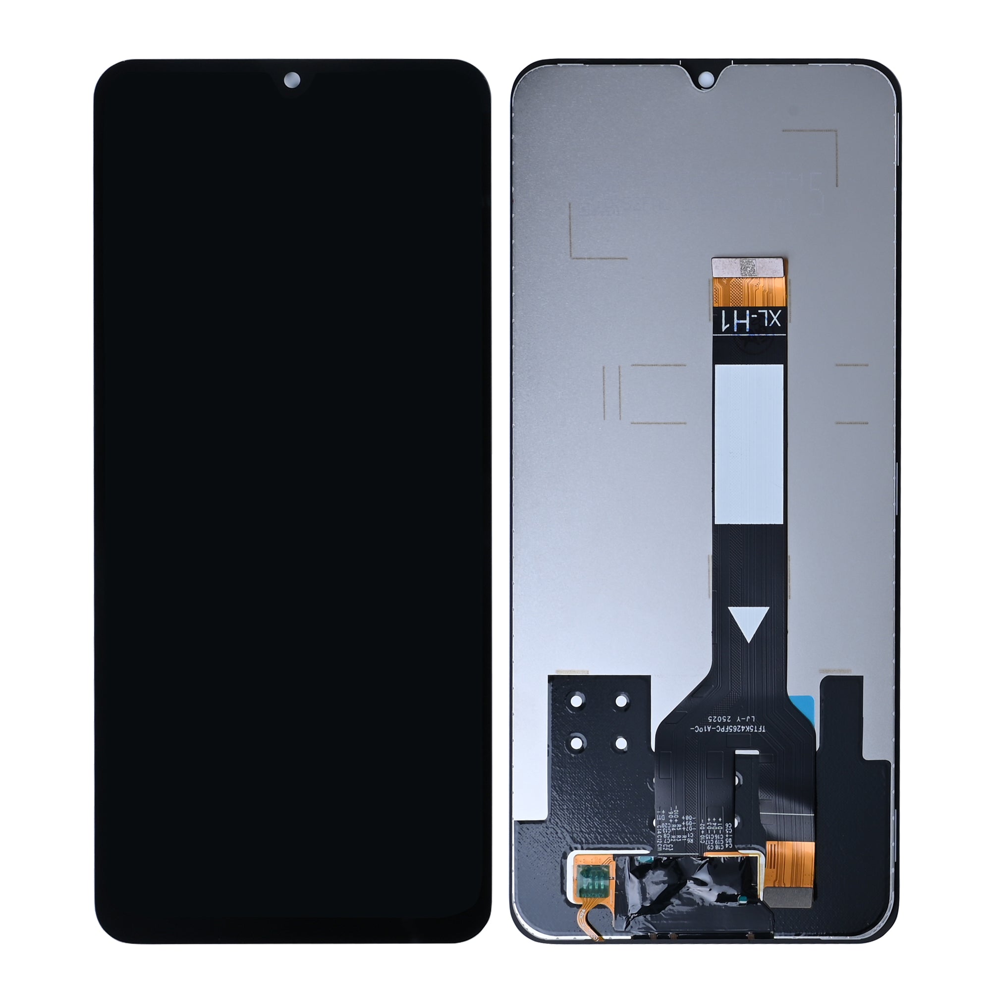 Xiaomi Redmi A5 4G (wereldwijd), Poco C71-scherm en digitizer zonder frame, zwart OEM