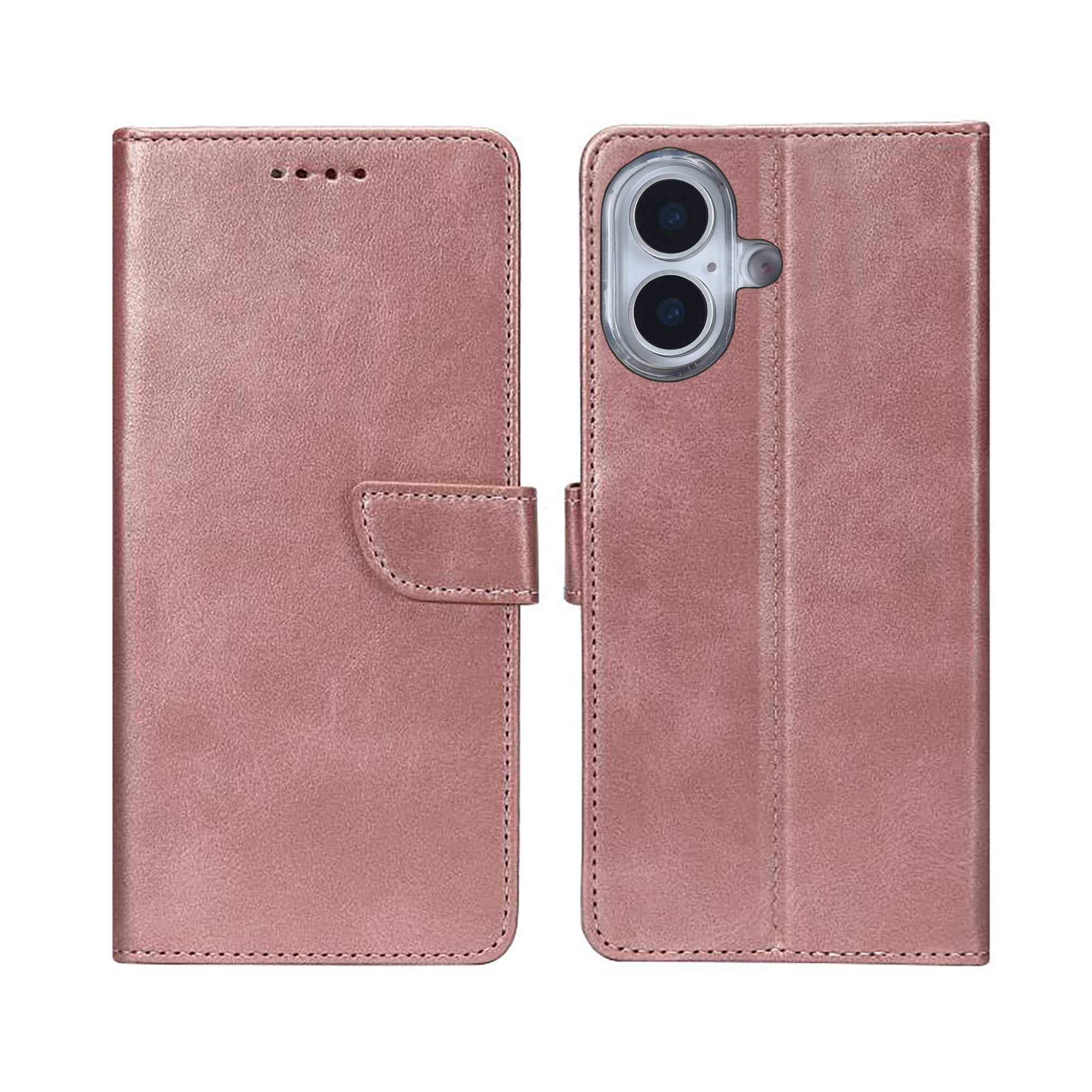 Rixus Boekhoesje For Apple iPhone 17 Roze