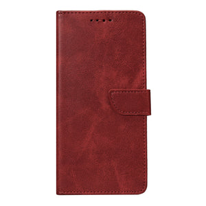 Rixus Boekhoesje For Apple iPhone 17 Donkerrood
