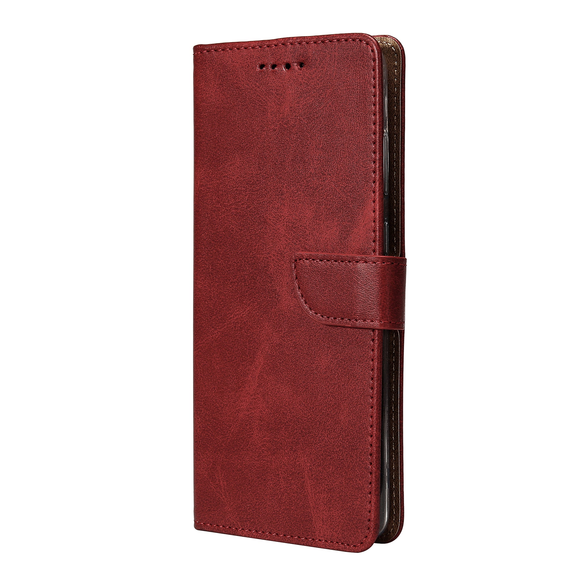 Rixus Boekhoesje For Apple iPhone 17 Pro Donkerrood