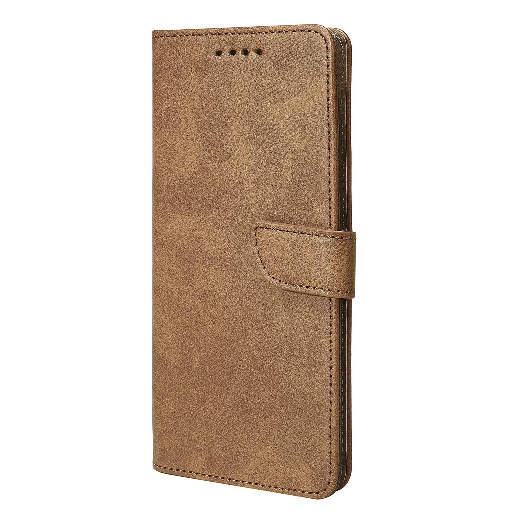 Rixus Boekenhoesje For Apple iPhone 17 Air Lichtbruin