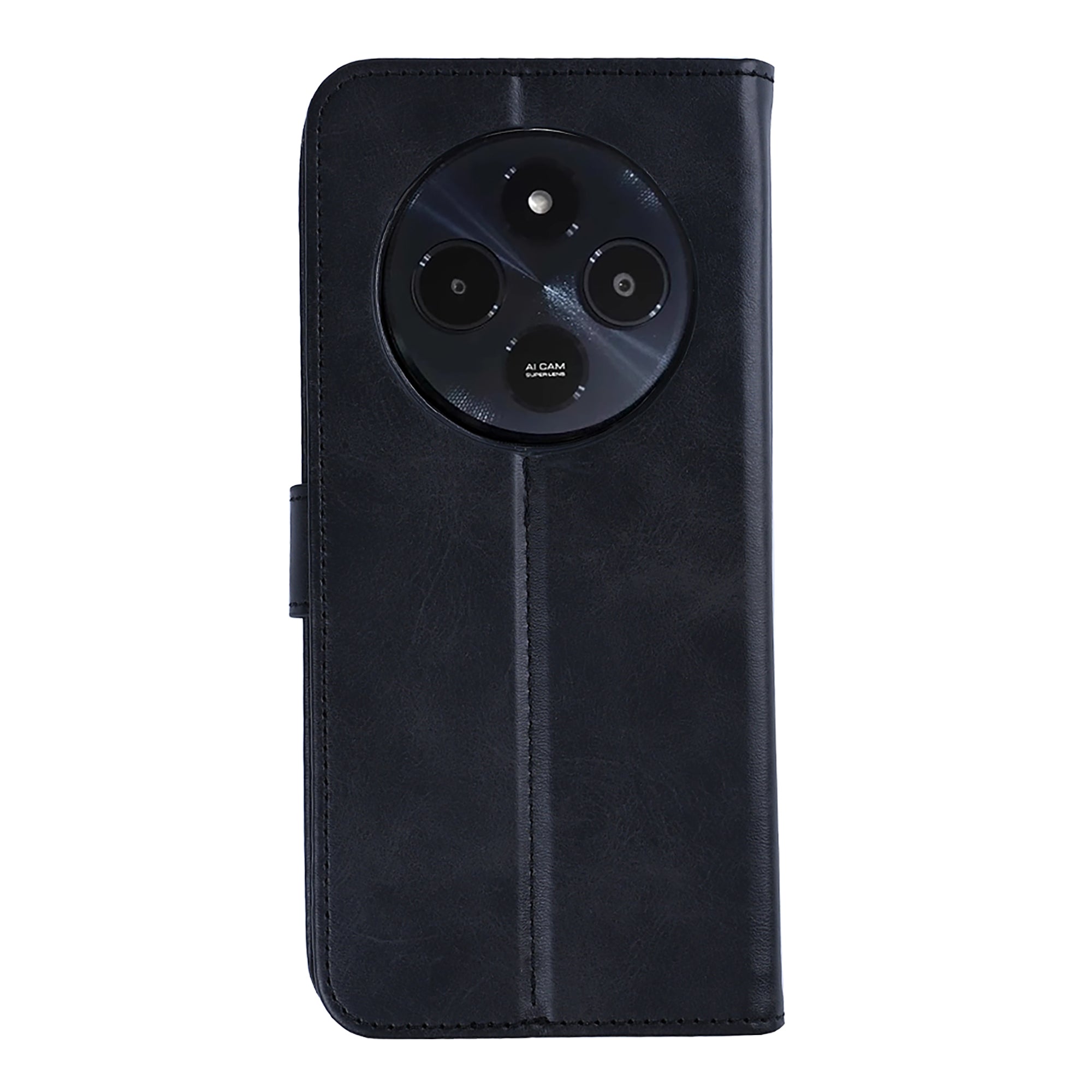 Rixus Boekenkast Voor Xiaomi Redmi 14C Zwart