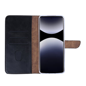 Rixus boekenkast voor Xiaomi Redmi Note 14 Pro Zwart