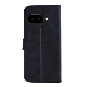 Rixus Bookcase For Google Pixel 9A Black