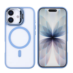 Rixus Classic 03 Case With MagSafe Compatible For Apple iPhone 17 Light Blue