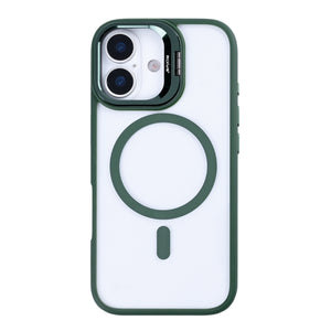 Rixus Classic 03 Case With MagSafe Compatible For Apple iPhone 17 Dark Green