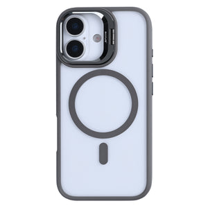 Rixus Classic 03 Hoesje Met MagSafe For Apple iPhone 17 Titaangrijs