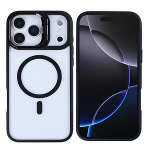 Rixus Classic 03 Hoesje Met MagSafe For Apple iPhone 17 Pro Zwart