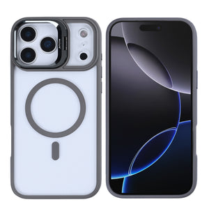 Rixus Classic 03 Hoesje Met MagSafe For Apple iPhone 17 Pro Titaangrijs